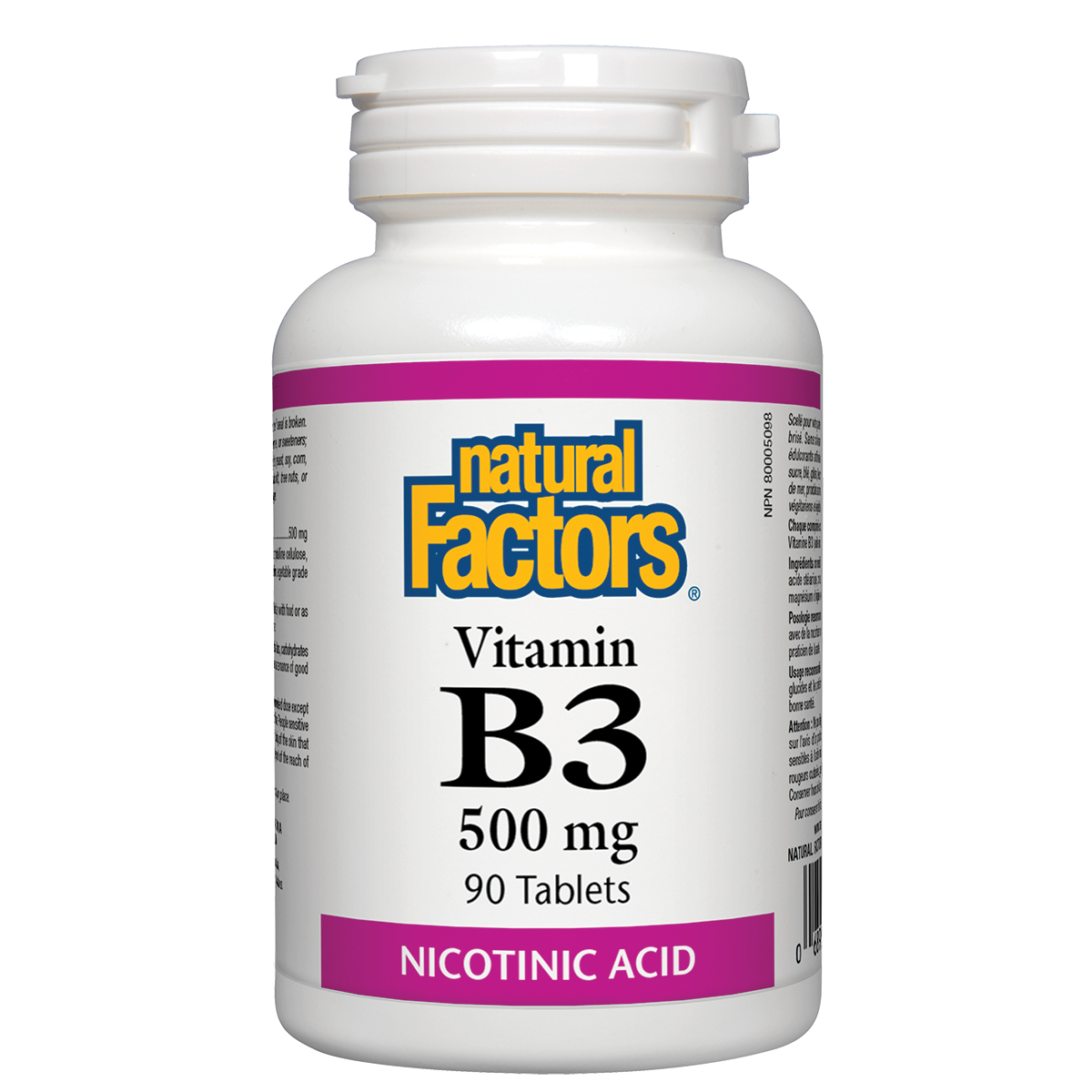 VITAMIN B3 (NIACIN) 500MG 90T