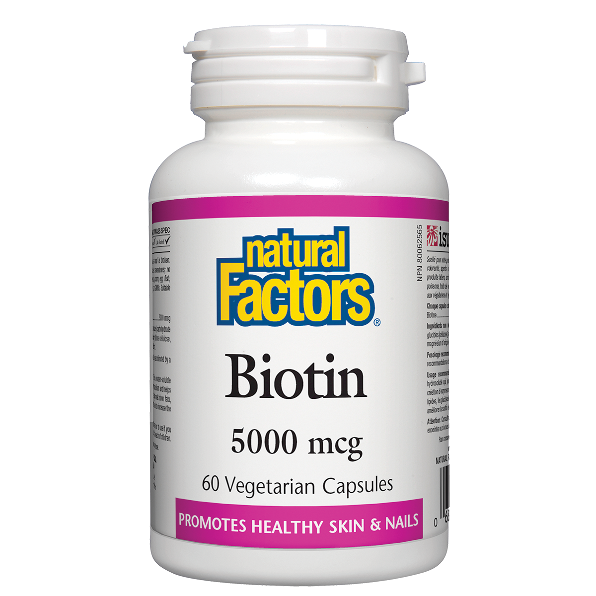 BIOTIN 5000MCG 60VC