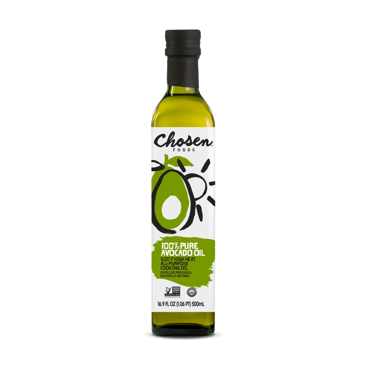 100% PURE AVOCADO OIL 500ML