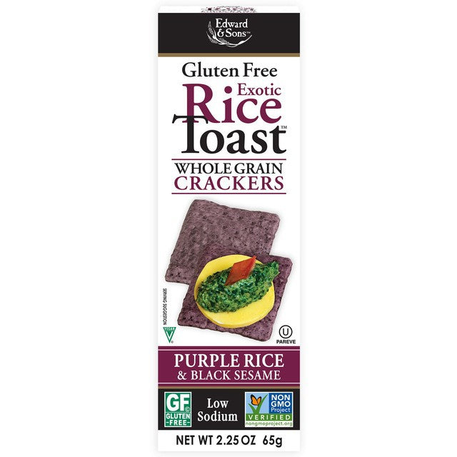 PURPLE RICE & BLACK SESAME EXOTIC RICE TOAST