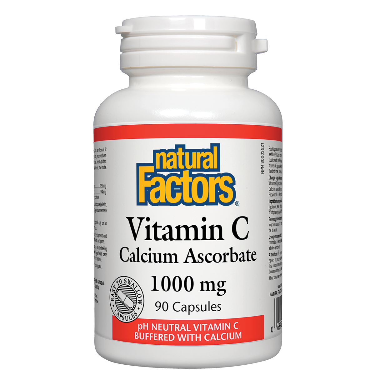 VITAMIN C 1000MG CALCIUM ASCORBATE 90C