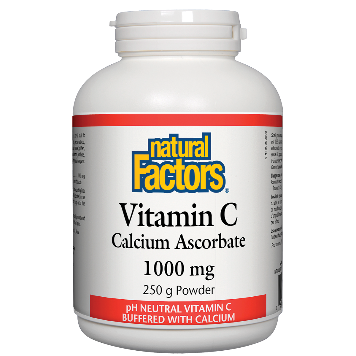 VITAMIN C 1000MG CALCIUM ASCORBATE 250G PWD