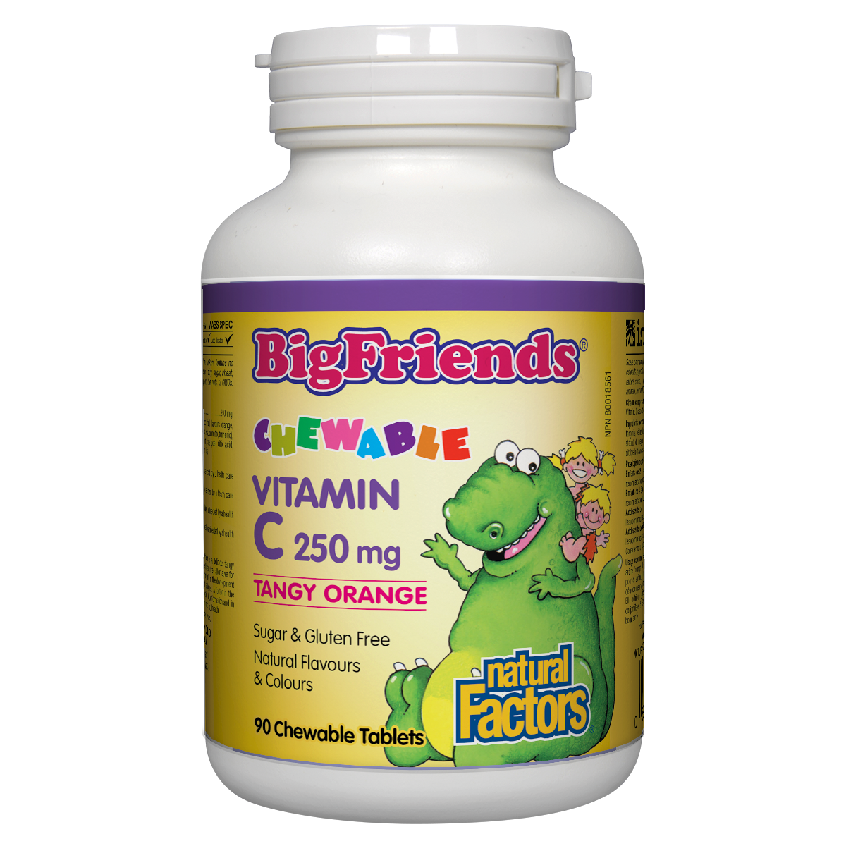 BIG FRIENDS KIDS VITAMIN C 250MG 90 CHEWS