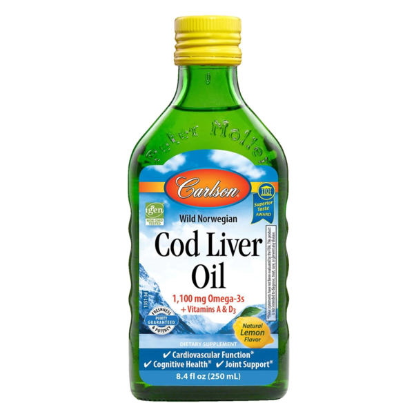 COD LIVER LEMON 250ML