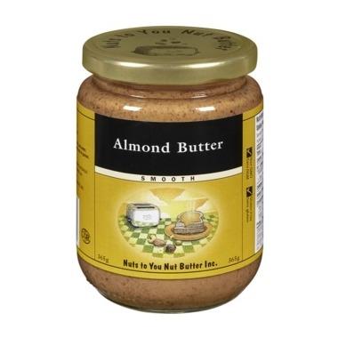 ORGANIC ALMOND BUTTER SMOOTH 365G