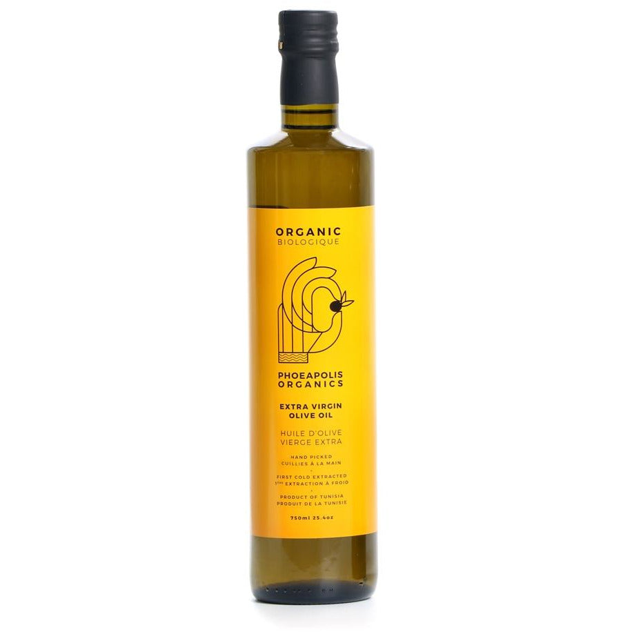 ORGANIC EXTRA VIRGIN OLIVE OIL 750ML