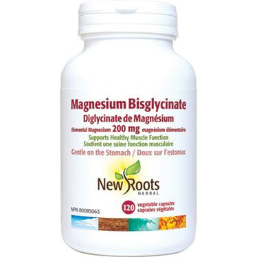 MAGNESIUM BISGLYCINATE 200MG 120VC