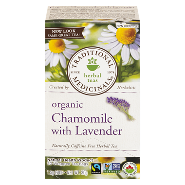 ORGANIC CHAMOMILE & LAVENDER TEA 16B