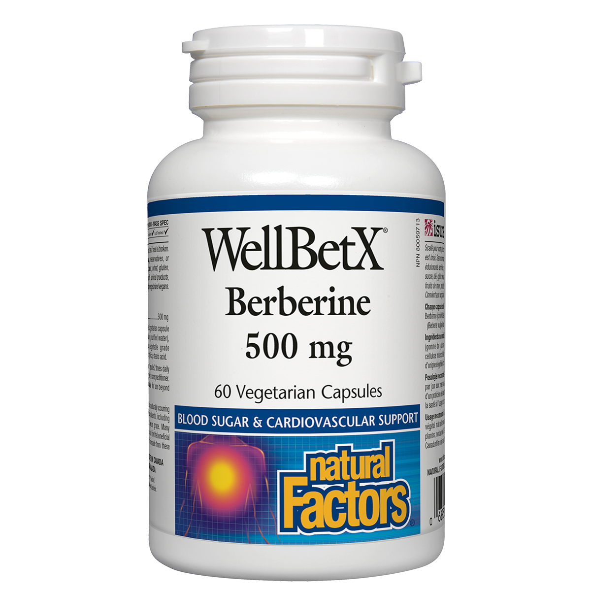 WELLBETX BERBERINE 500MG 60C