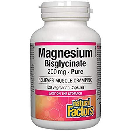MAGNESIUM BISGLYCINATE PURE 200MG 120C