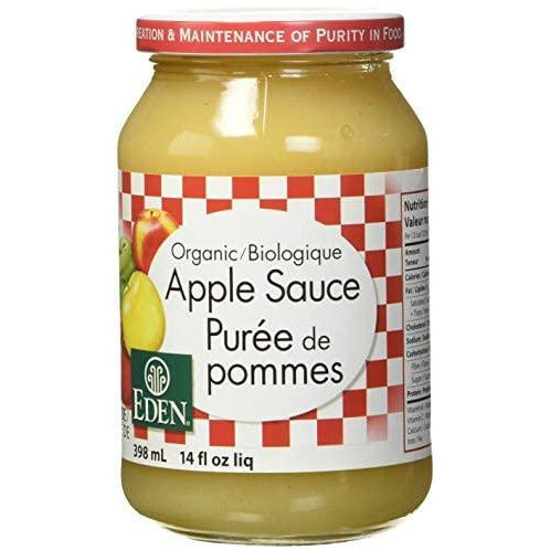 ORGANIC APPLE SAUCE 398ML