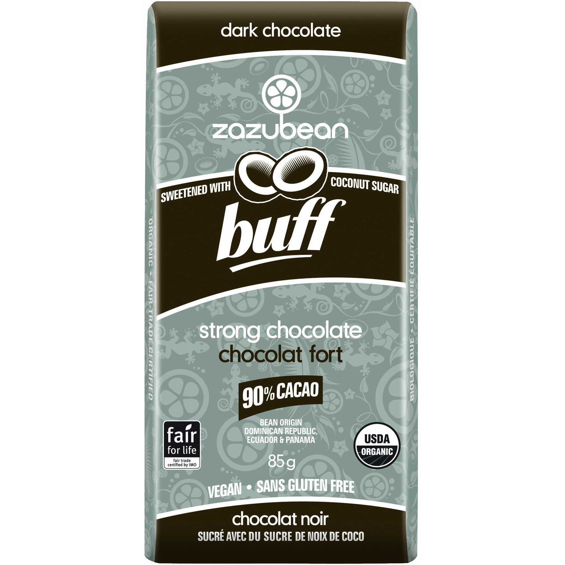 BUFF STRONG DARK CHOCOLATE BAR