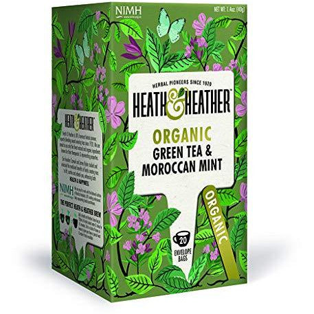ORGANIC GREEN TEA & MOROCCAN MINT 20B