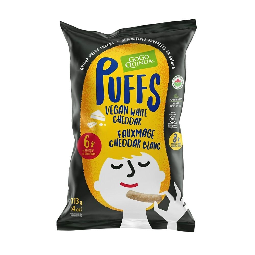 VEGAN WHITE CHEDDAR QUINOA PUFFS