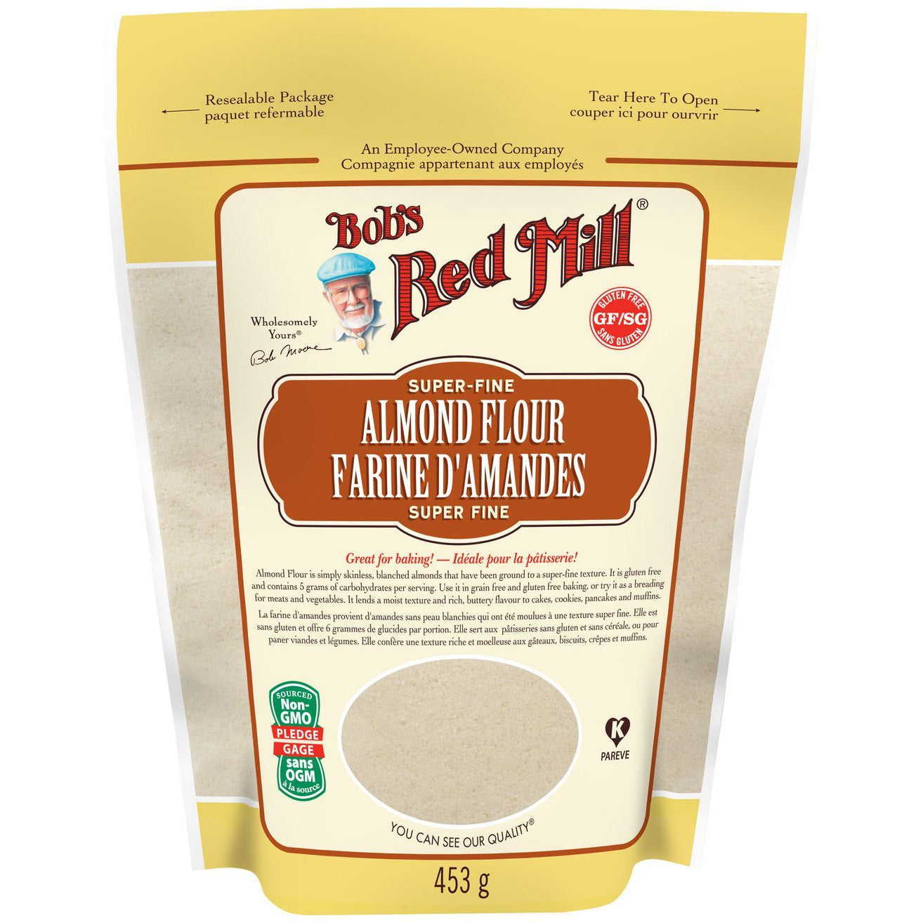 SUPER-FINE ALMOND FLOUR (BLANCHED) 1LB