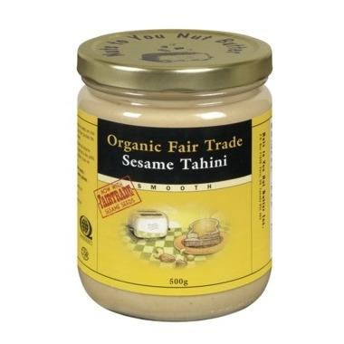 ORGANIC FAIR TRADE SESAME TAHINI 500G