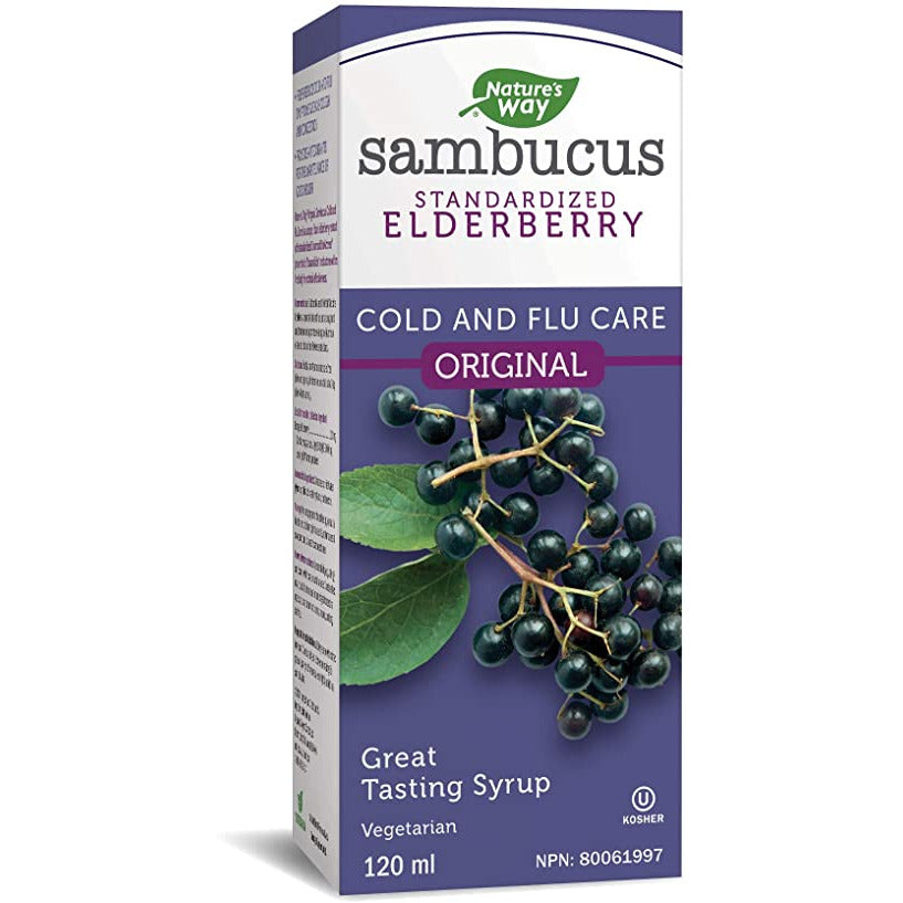 ORGANIC SAMBUCUS SYRUP 120ML
