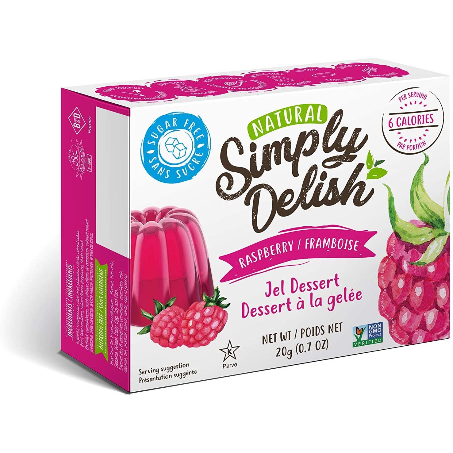 RASPBERRY JEL DESSERT
