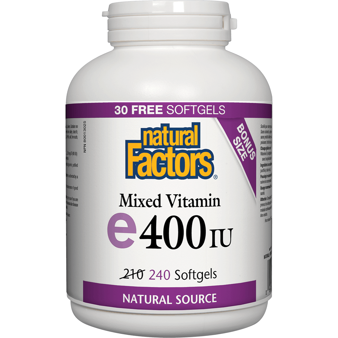 MIXED VITAMIN E 400IU 240SG