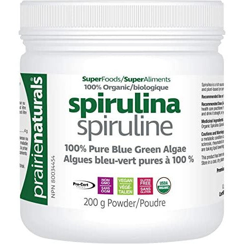 ORGANIC SPIRULINA POWDER 200G