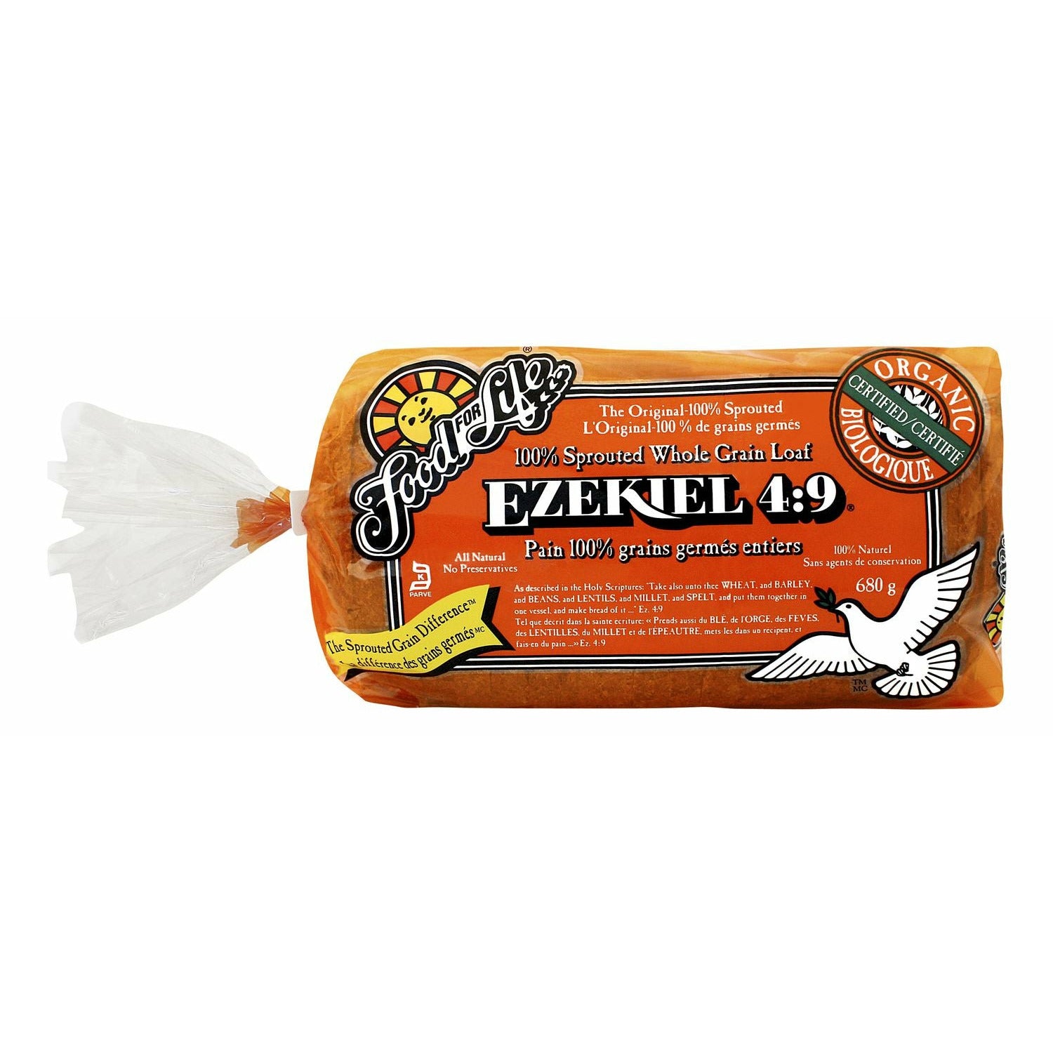 EZEKIEL ORIGINAL SPROUTED WHOLE GRAIN BREAD
