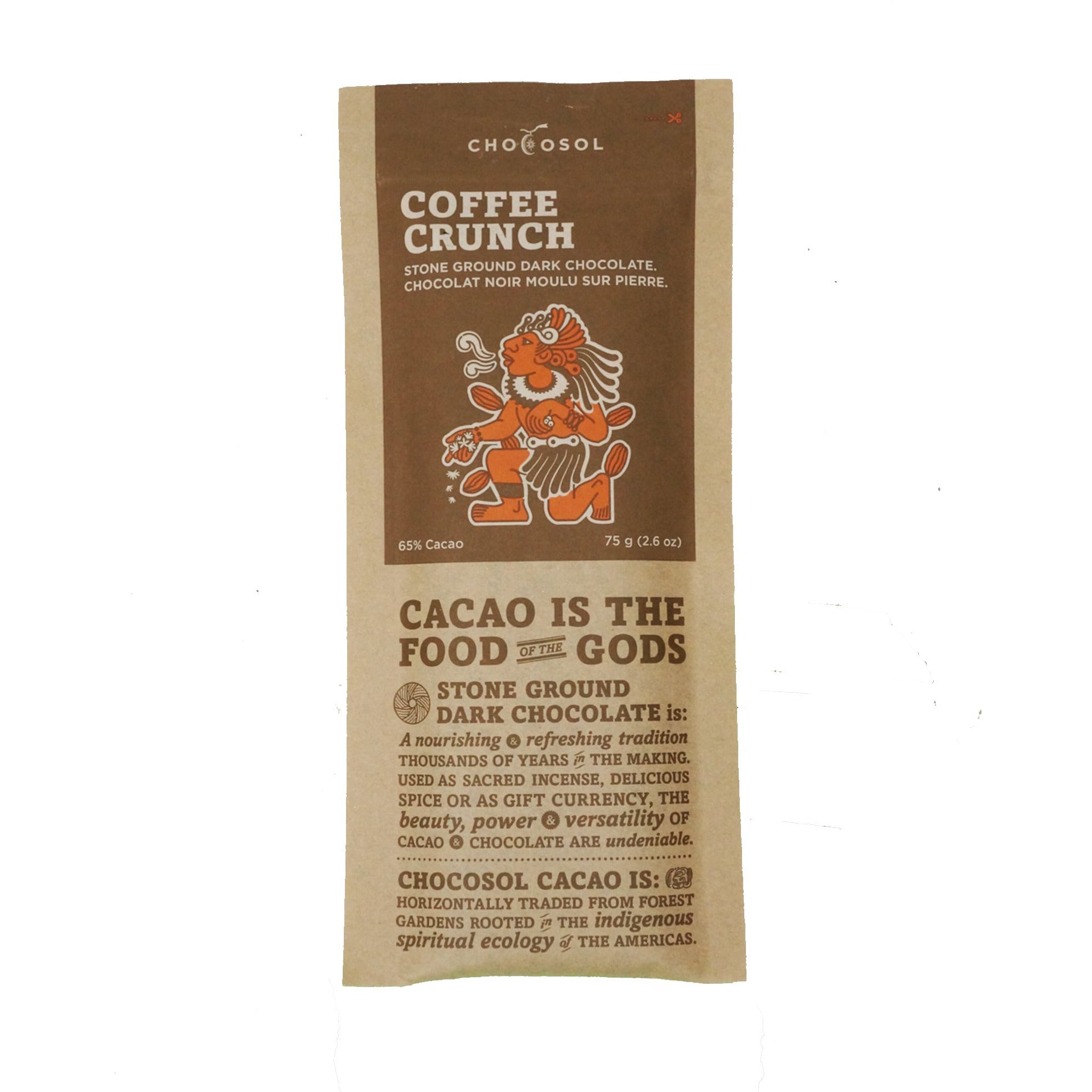 COFFEE CRUNCH DARK CHOCOLATE BAR