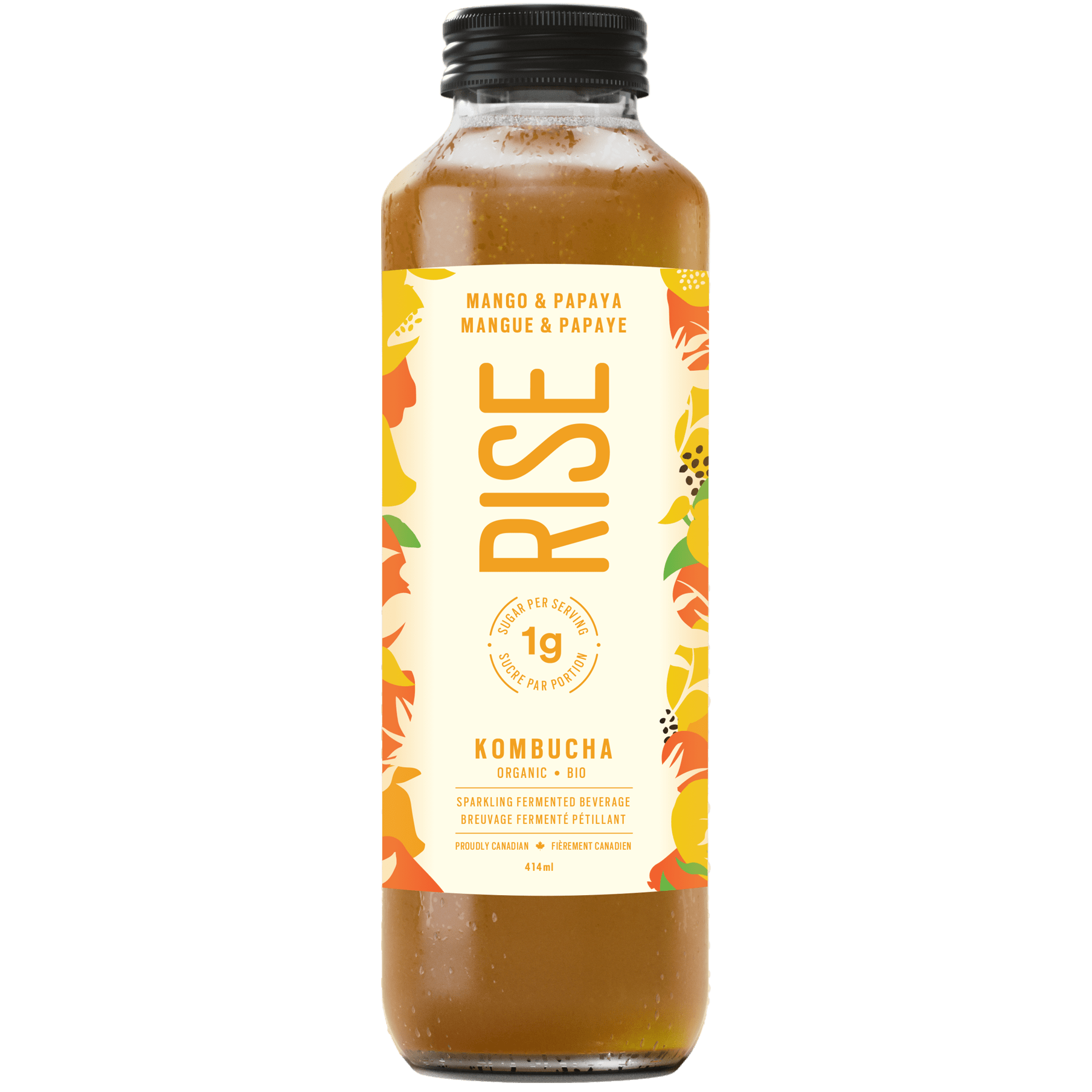 MANGO & PAPAYA LOW-SUGAR KOMBUCHA