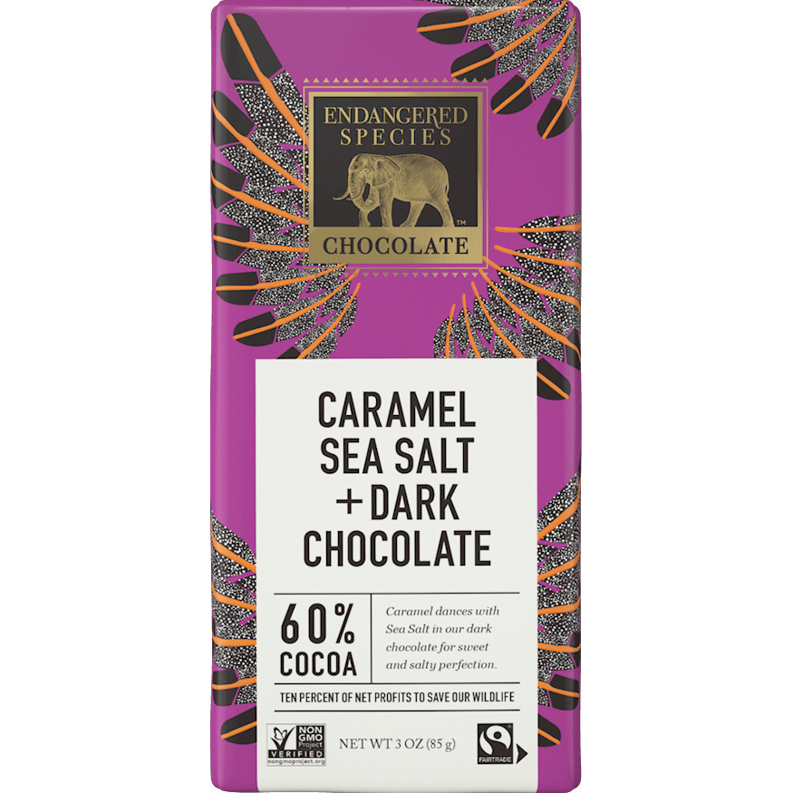 DARK CHOCOLATE + CARAMEL & SEA SALT