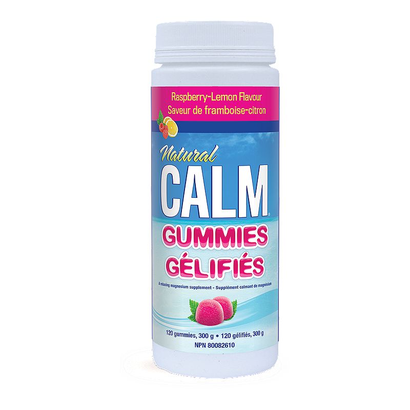 CALM MAGNESIUM GUMMIES RASPBERRY LEMON 120CT