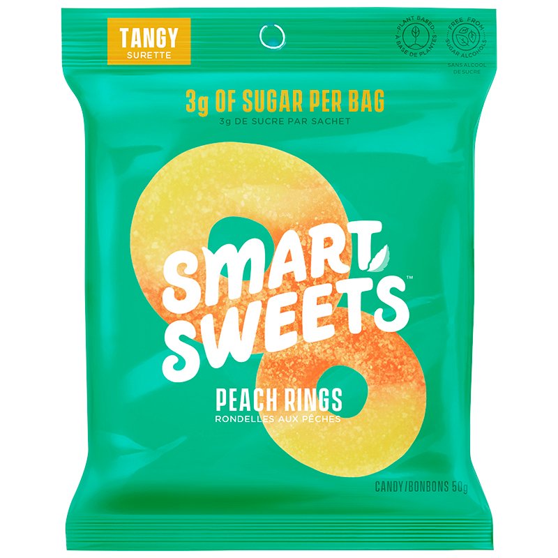 PEACH RINGS 50G
