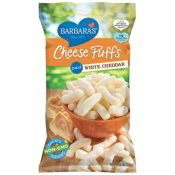 BAKED WHITE CHEDDAR CHEEZ PUFFS