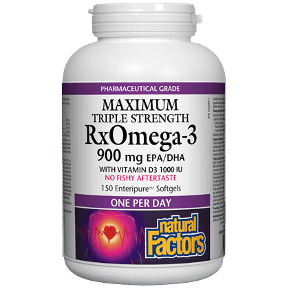 RX OMEGA 3 TRIPLE STRENGTH + D3 150SG