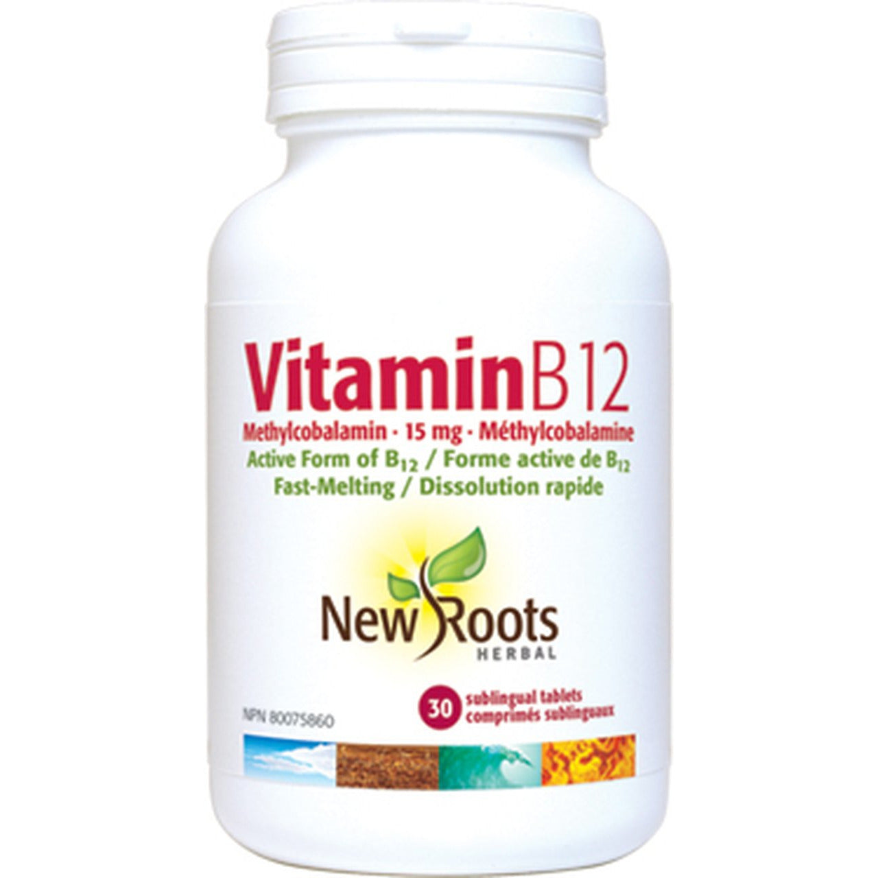 B12 15MG 30 SUBLINGUAL TABS