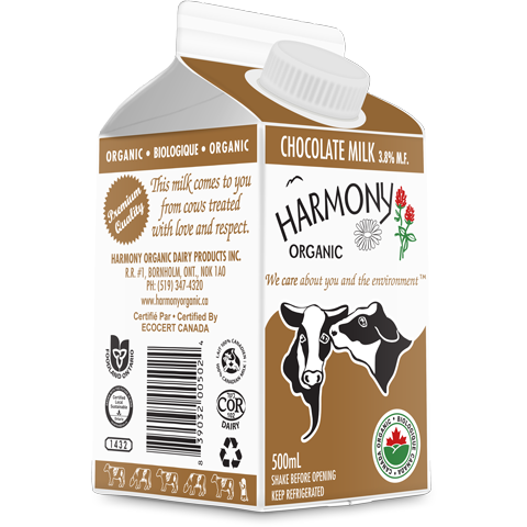 ORGANIC CHOCOLATE MILK (CARTON) 500ML