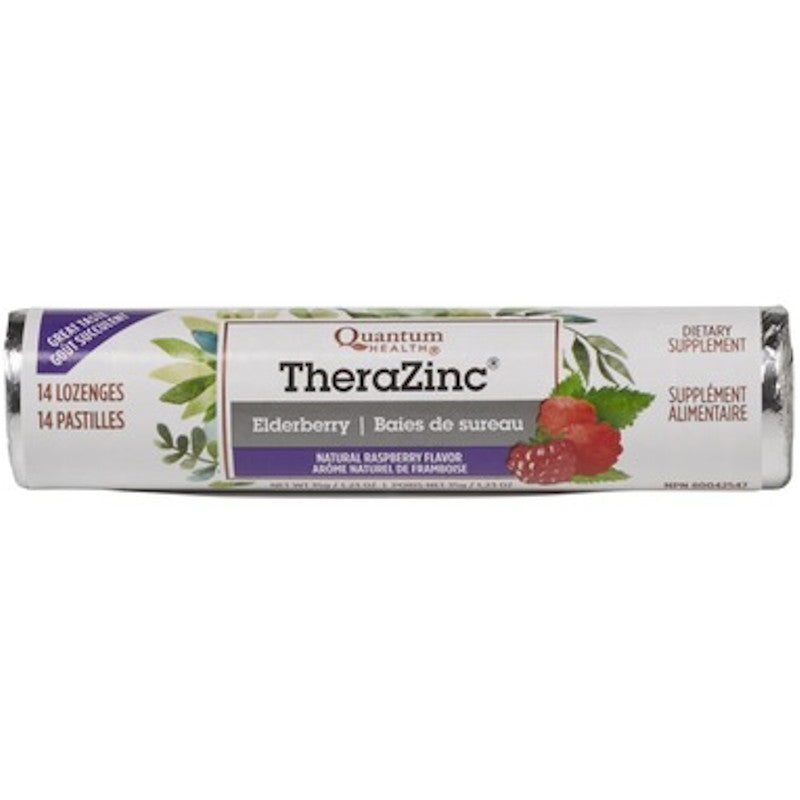 THERAZINC ELDERBERRY LOZENGES 14CT