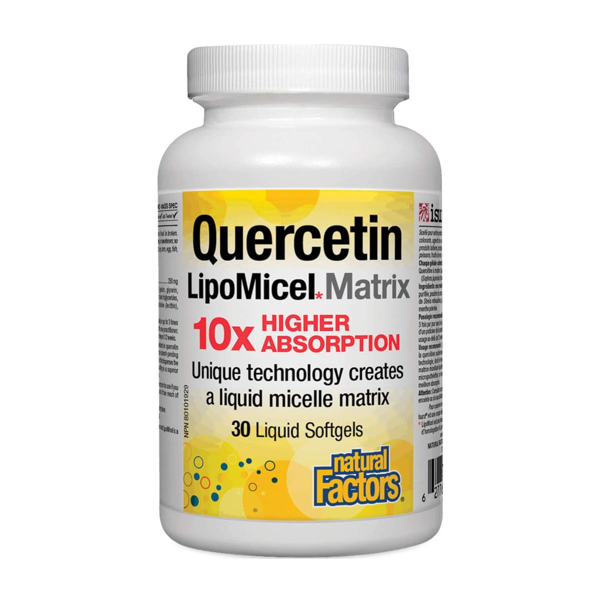 QUERCETIN 250MG LIPOMICEL 30SG