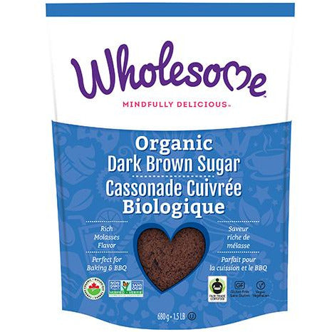 ORGANIC DARK BROWN SUGAR 1.5LB