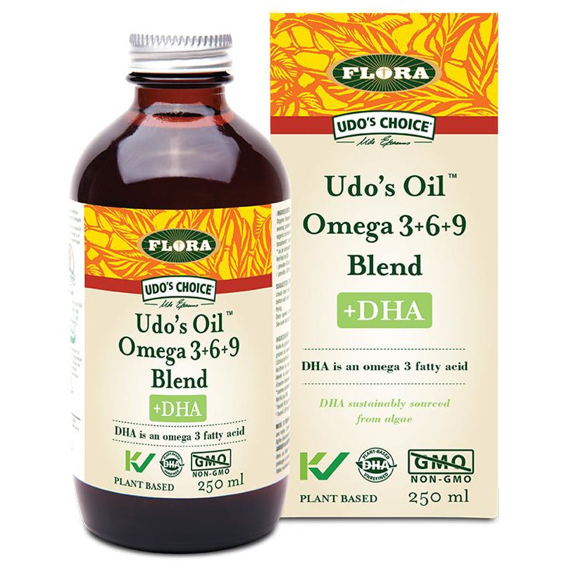 UDO'S OIL OMEGA 369 BLEND + DHA 250ML