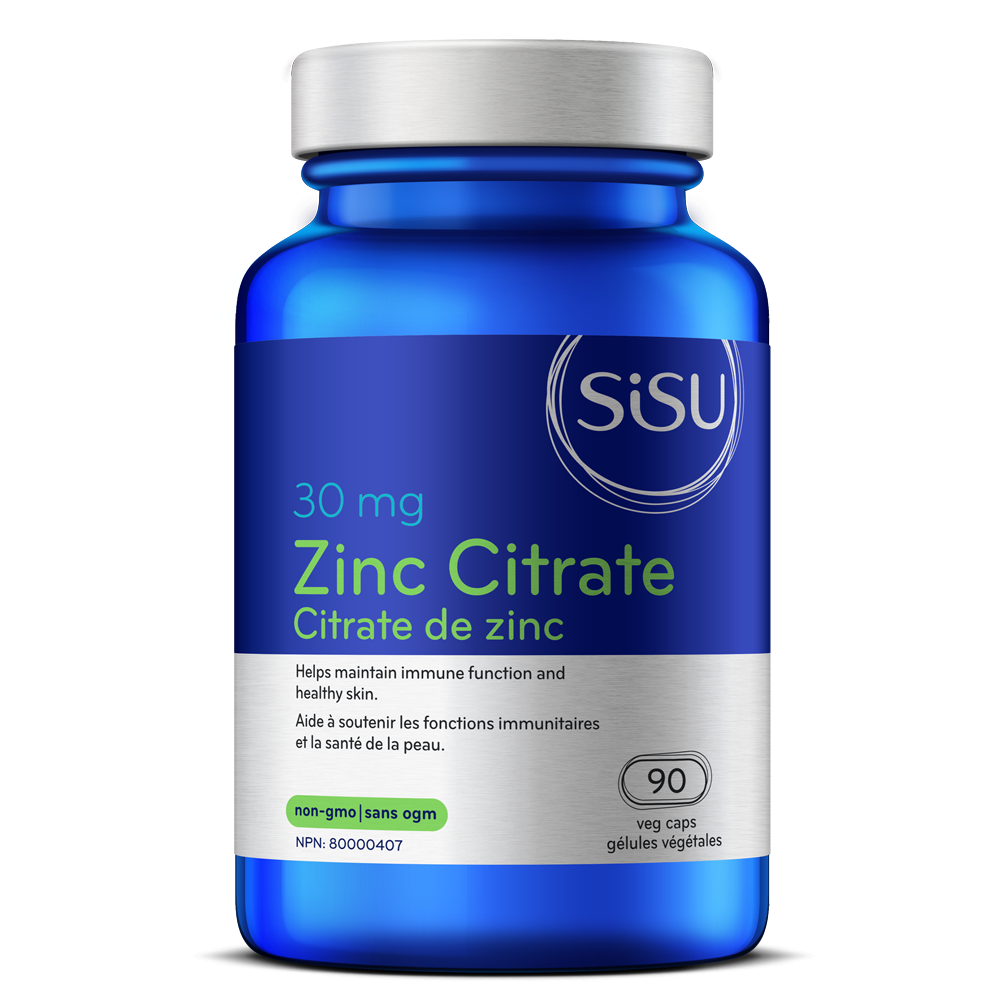 ZINC CITRATE 30MG 90C