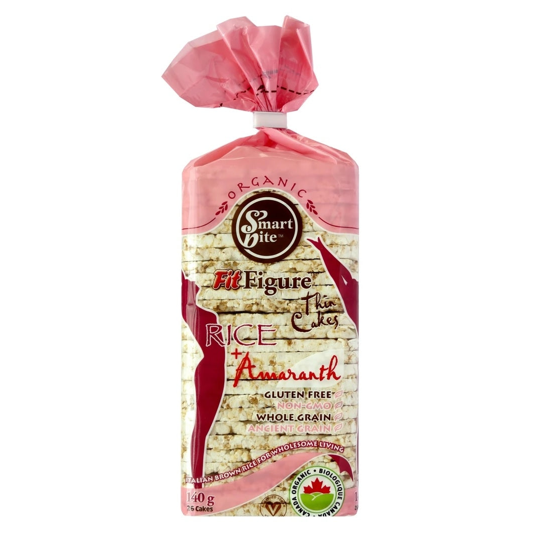 BROWN RICE + AMARANTH RICE CAKES 140G