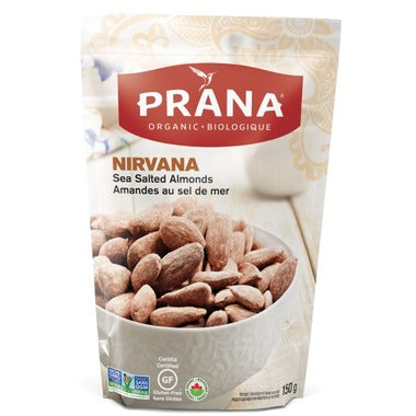 NIRVANA SEA SALT ALMONDS 150G