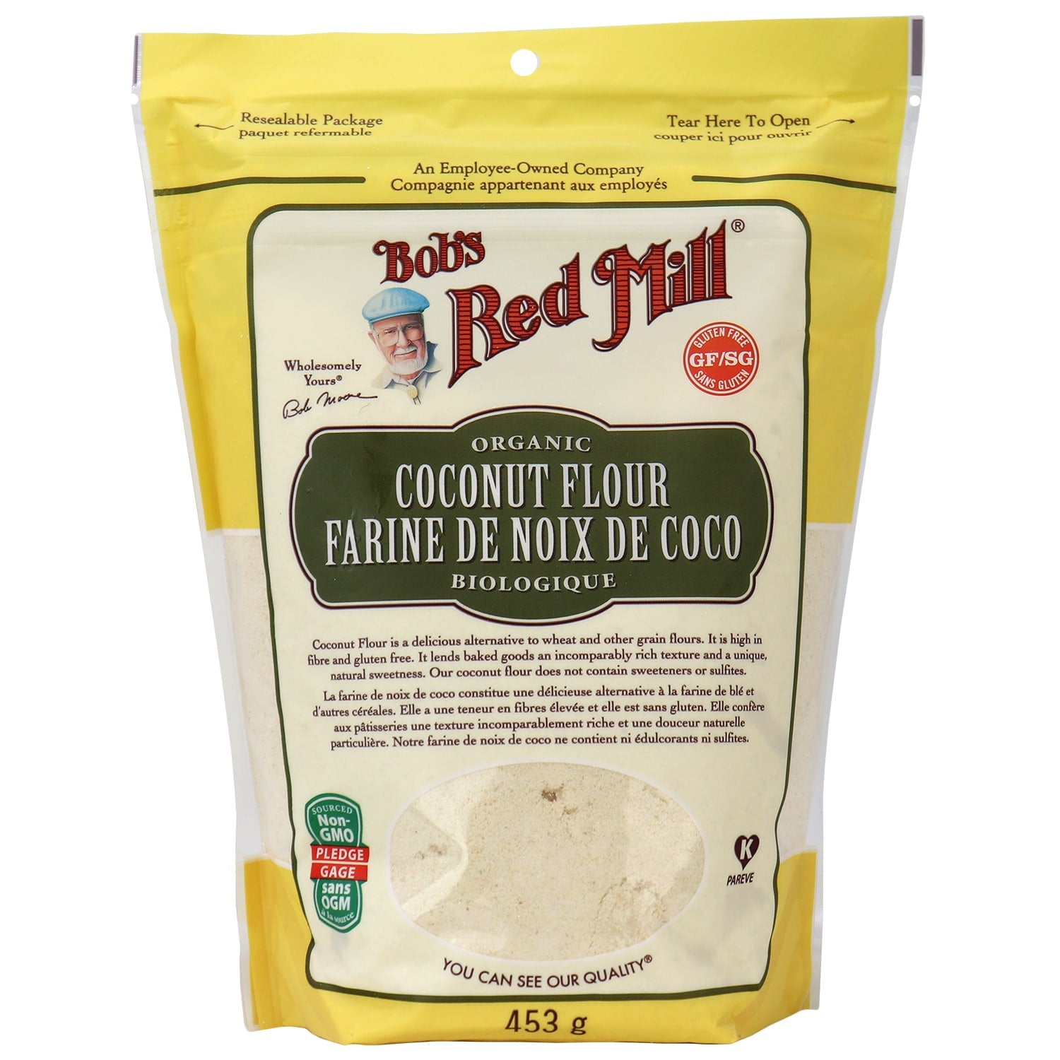 ORGANIC COCONUT FLOUR 453G