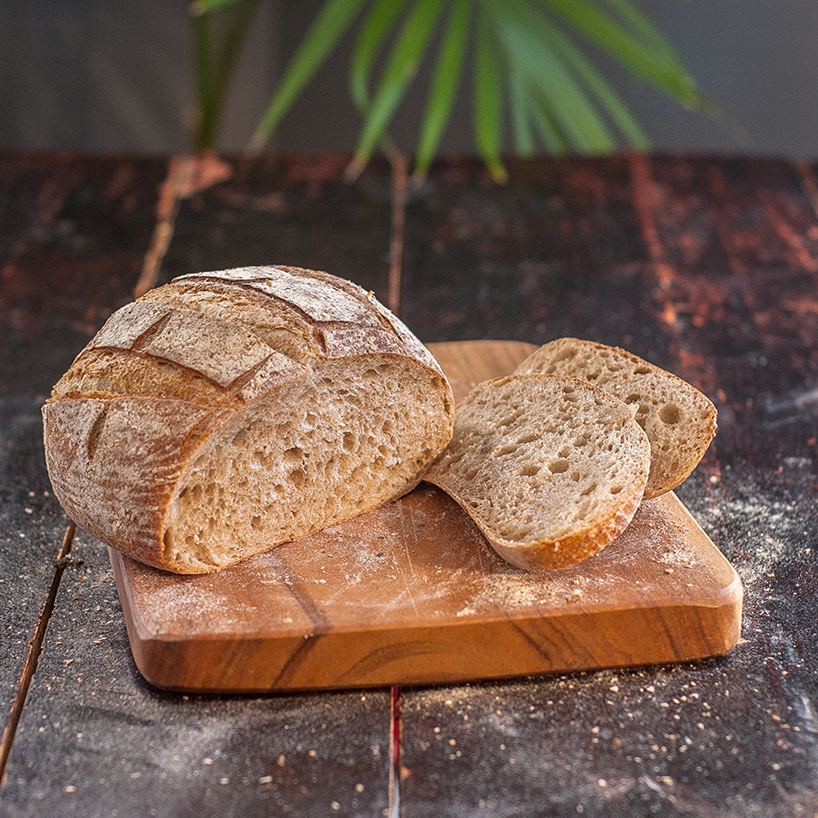 WHOLE WHEAT & RYE SOURDOUGH