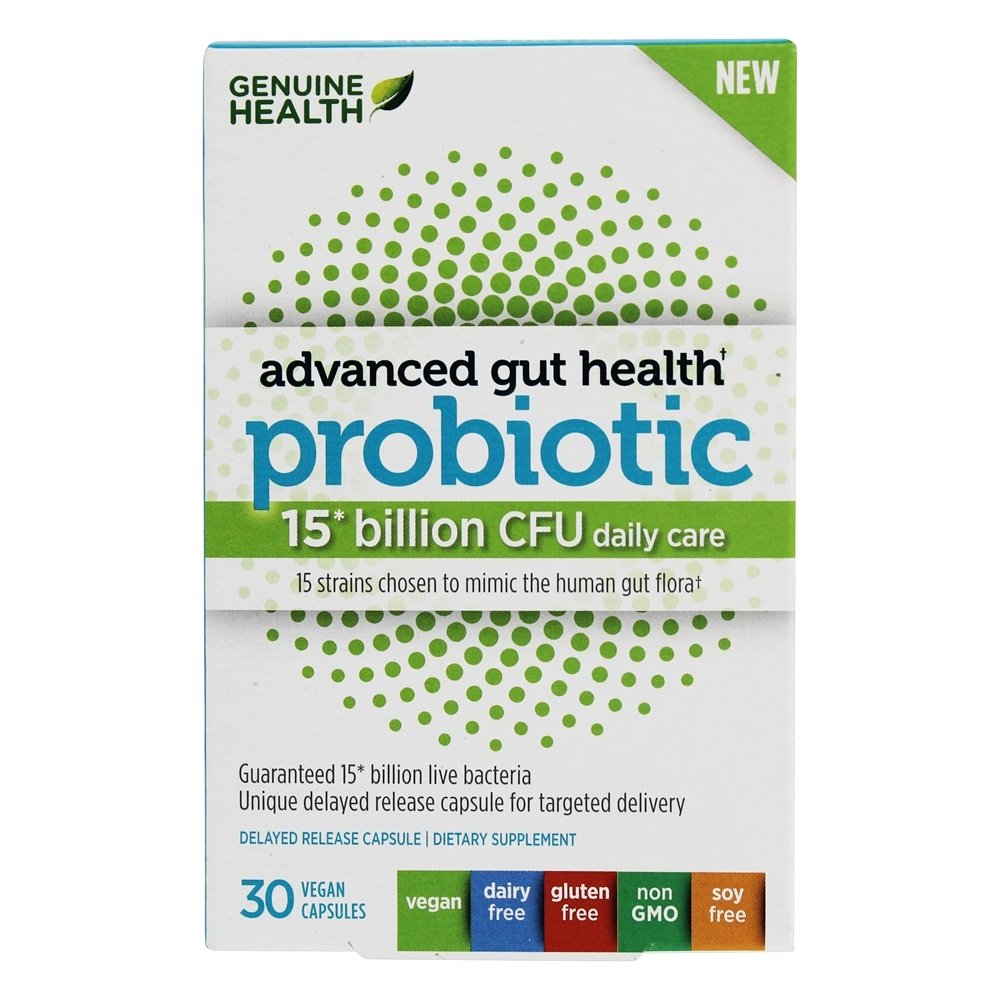 ADVANCED GUT HEALTH PROBIOTIC 15B 30C