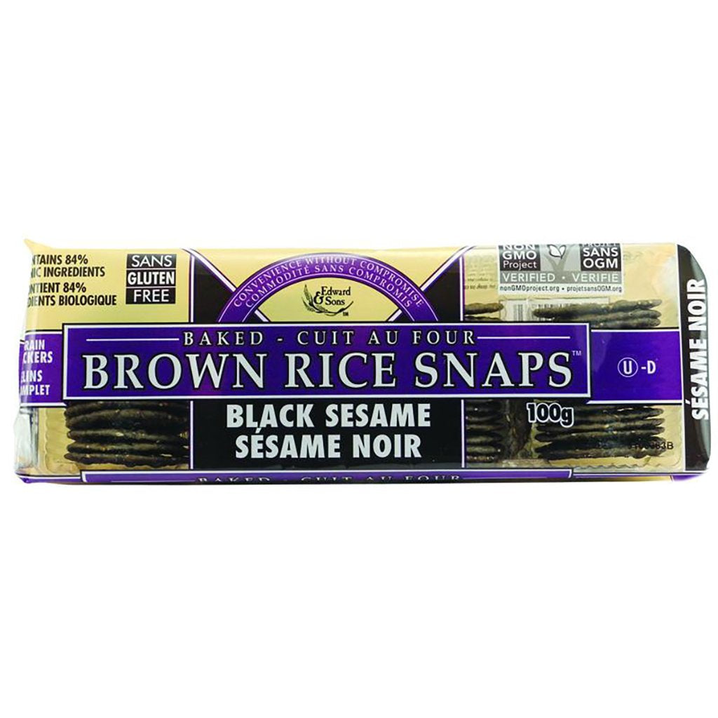 BLACK SESAME BROWN RICE SNAPS