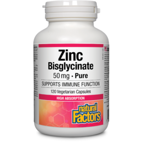ZINC BISGLYCINATE 50MG 120C