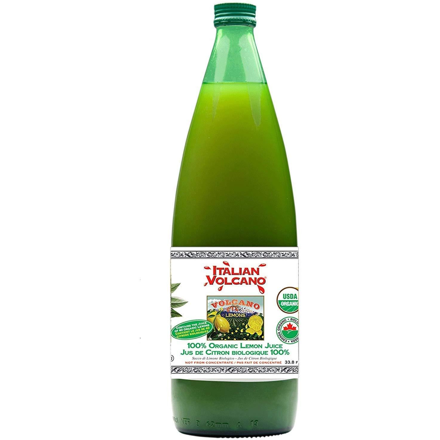 ITALIAN VOLCANO ORGANIC LEMON JUICE 1L