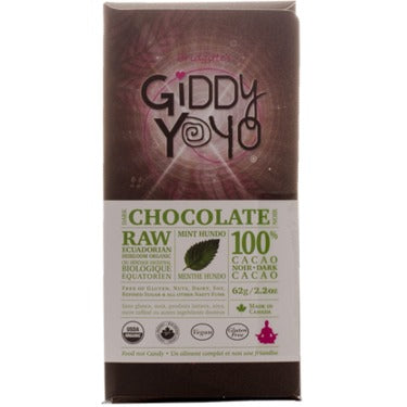 MINT HUNDO 100% DARK CHOCOLATE BAR