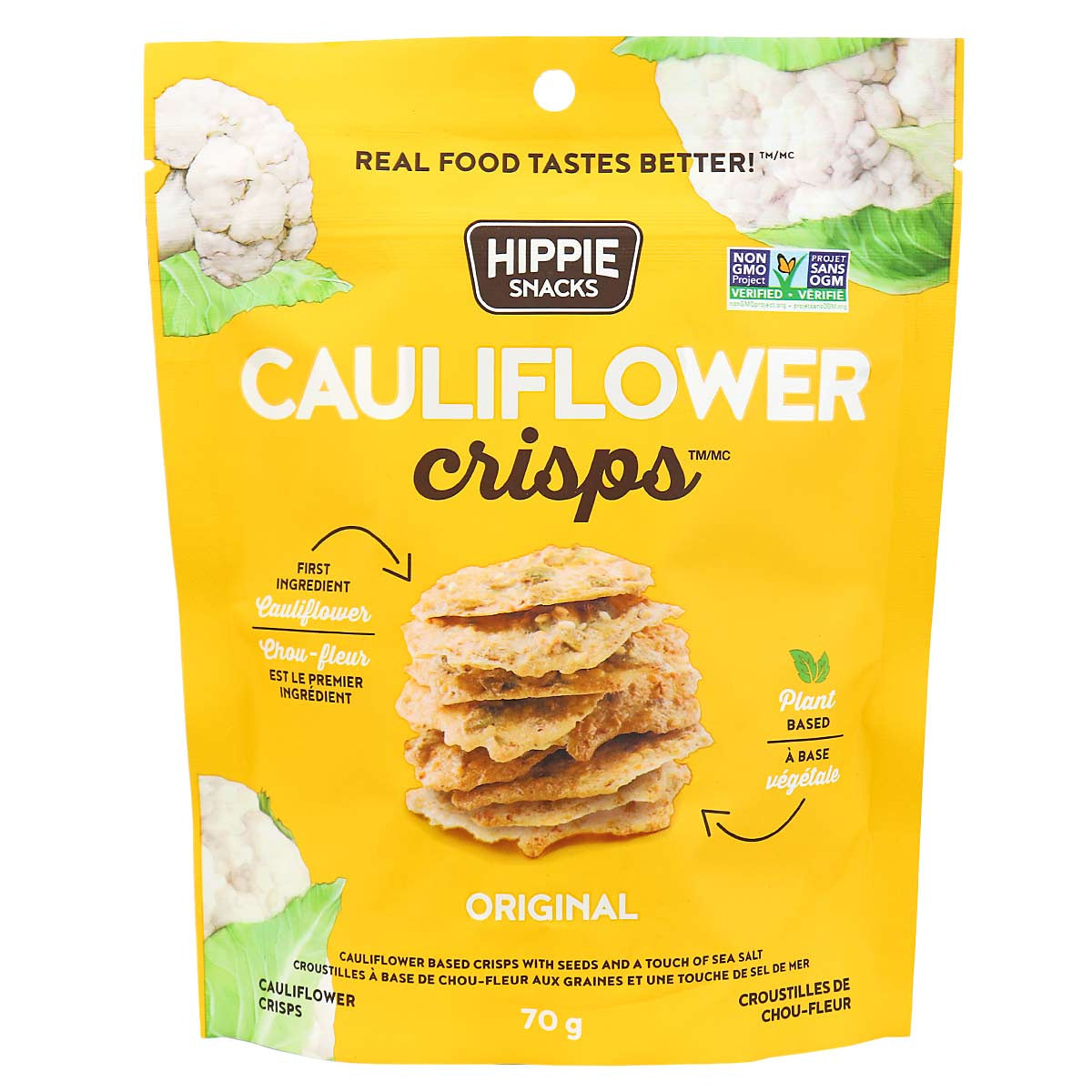 CAULIFLOWER CRISPS ORIGINAL