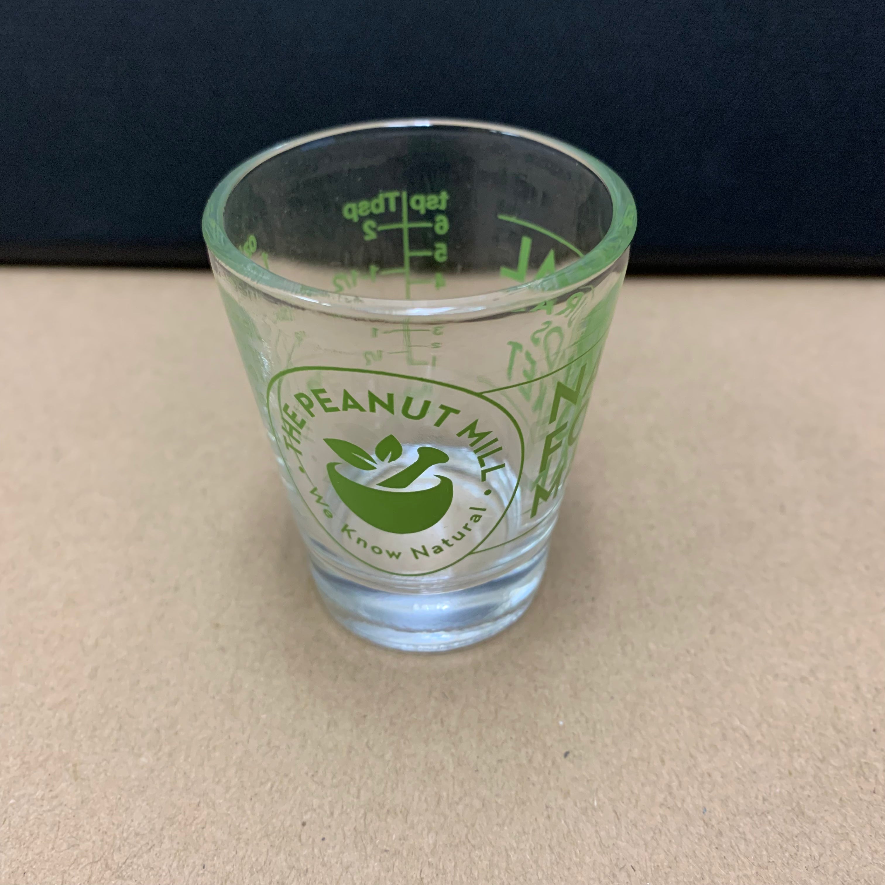 SHOT GLASS WITH GRADUATED MEASURE